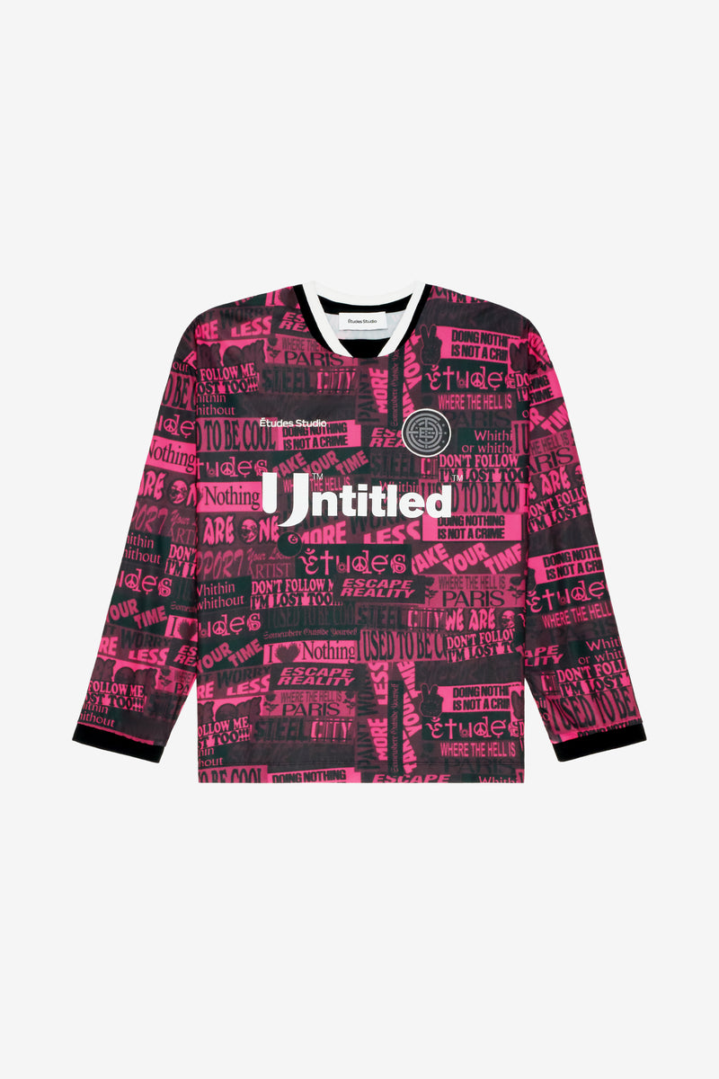 SOCCER TEE SHIRT PINK FUCHSIA 1