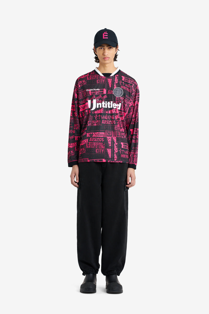 SOCCER TEE SHIRT PINK FUCHSIA 2