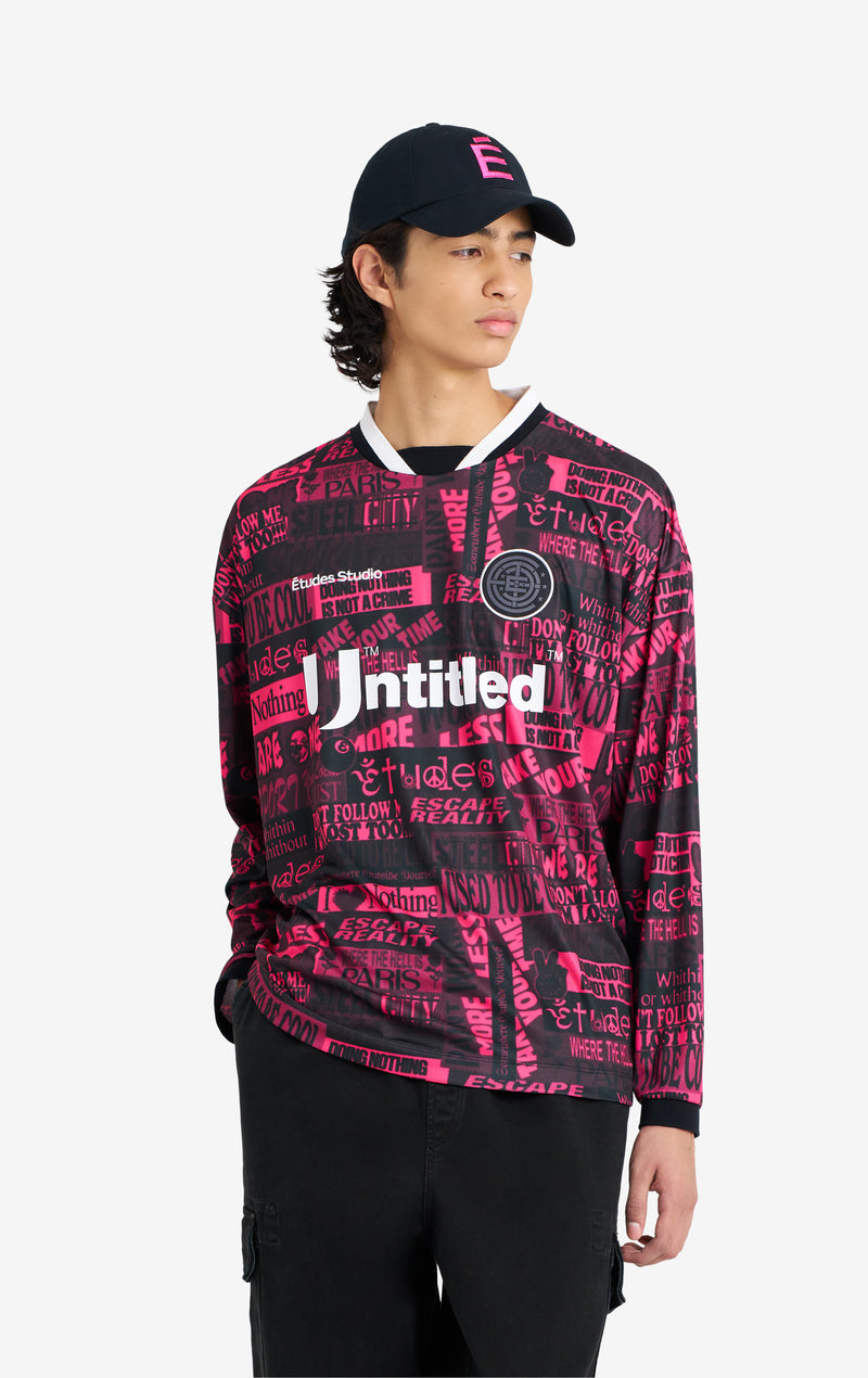 ÉTUDES STUDIO SOCCER TEE SHIRT PINK 3