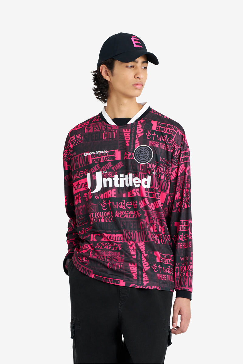 SOCCER TEE SHIRT PINK FUCHSIA 3
