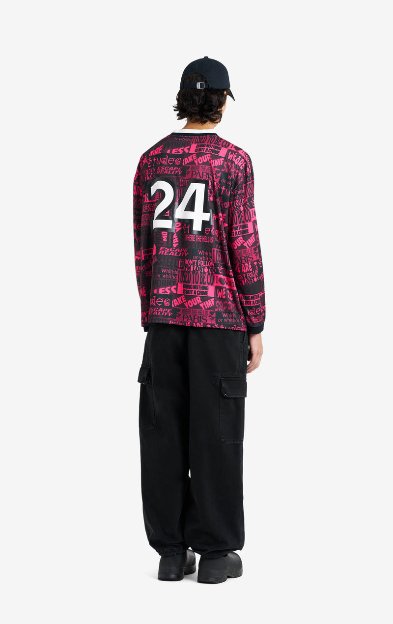 ÉTUDES STUDIO SOCCER TEE SHIRT PINK 5