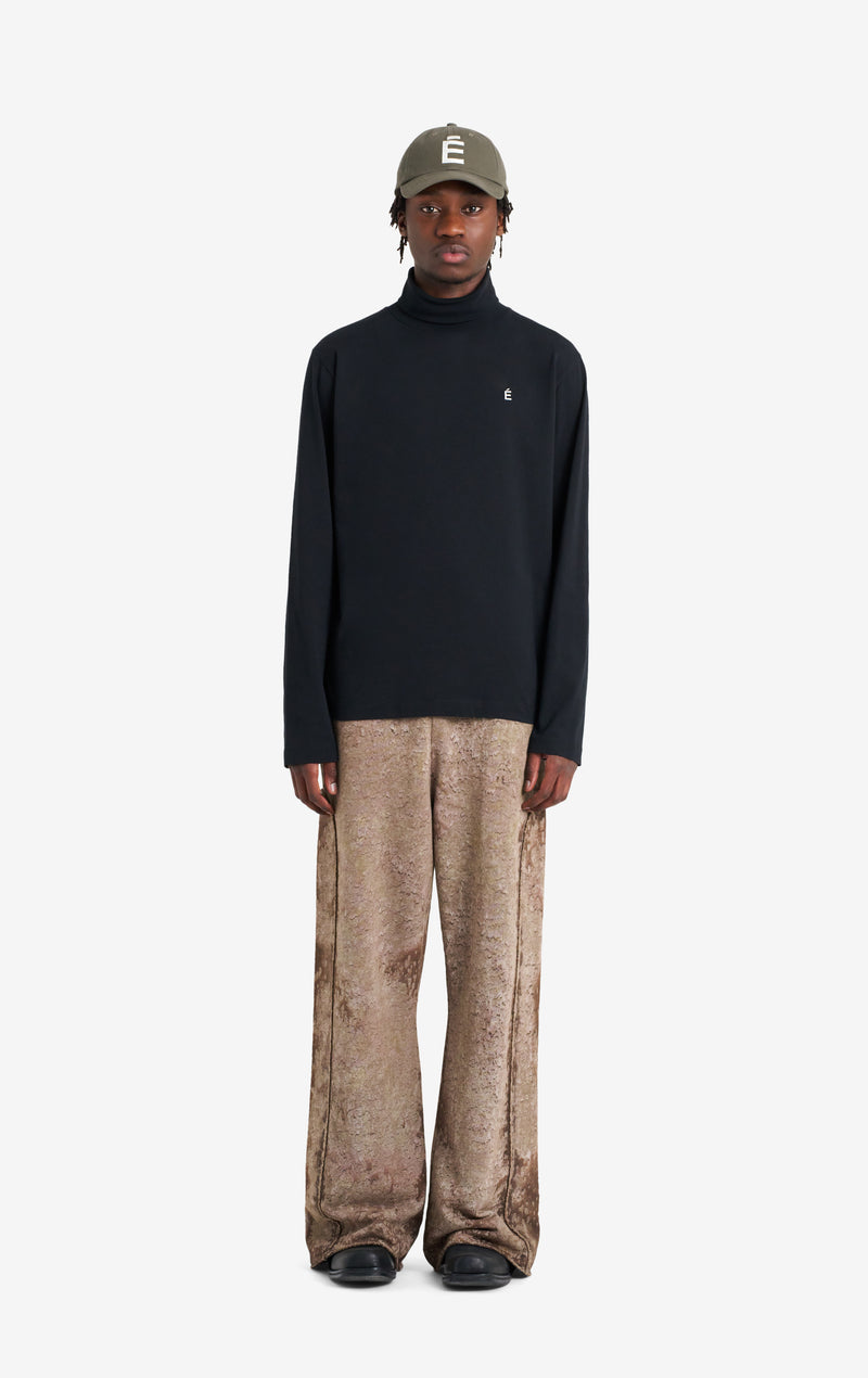 ETUDES STUDIO TURTLE NECK TEE SHIRT E BLACK 2