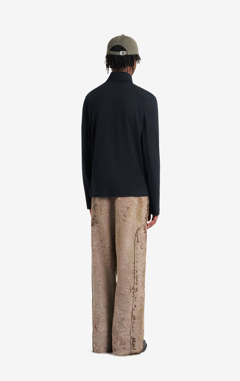 ETUDES STUDIO TURTLE NECK TEE SHIRT E BLACK 4
