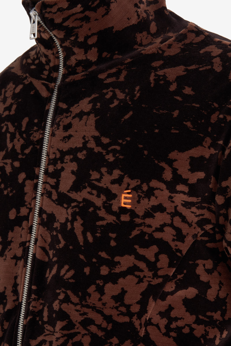 TRACKJACKET CLAIRE TABOURET DK BROWN 6