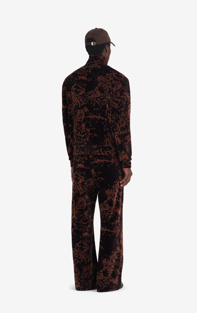 CLAIRE TABOURET + ETUDES STUDIO TRACKJACKET DARK BROWN 5