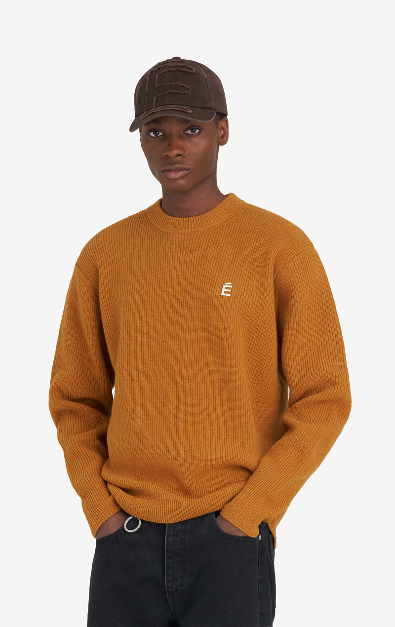 ETUDES STUDIO REGULAR ROUND NECK E CAMEL 2