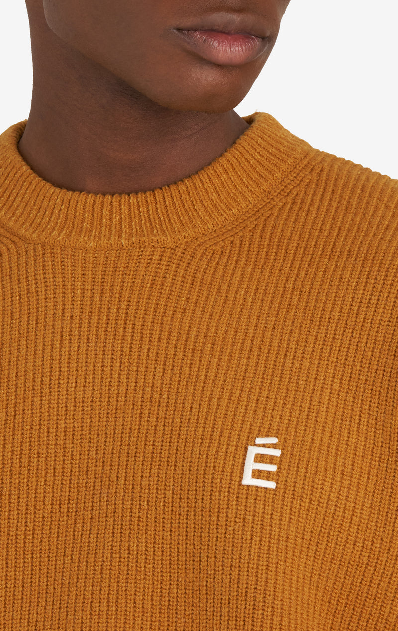 ETUDES STUDIO REGULAR ROUND NECK E CAMEL 5