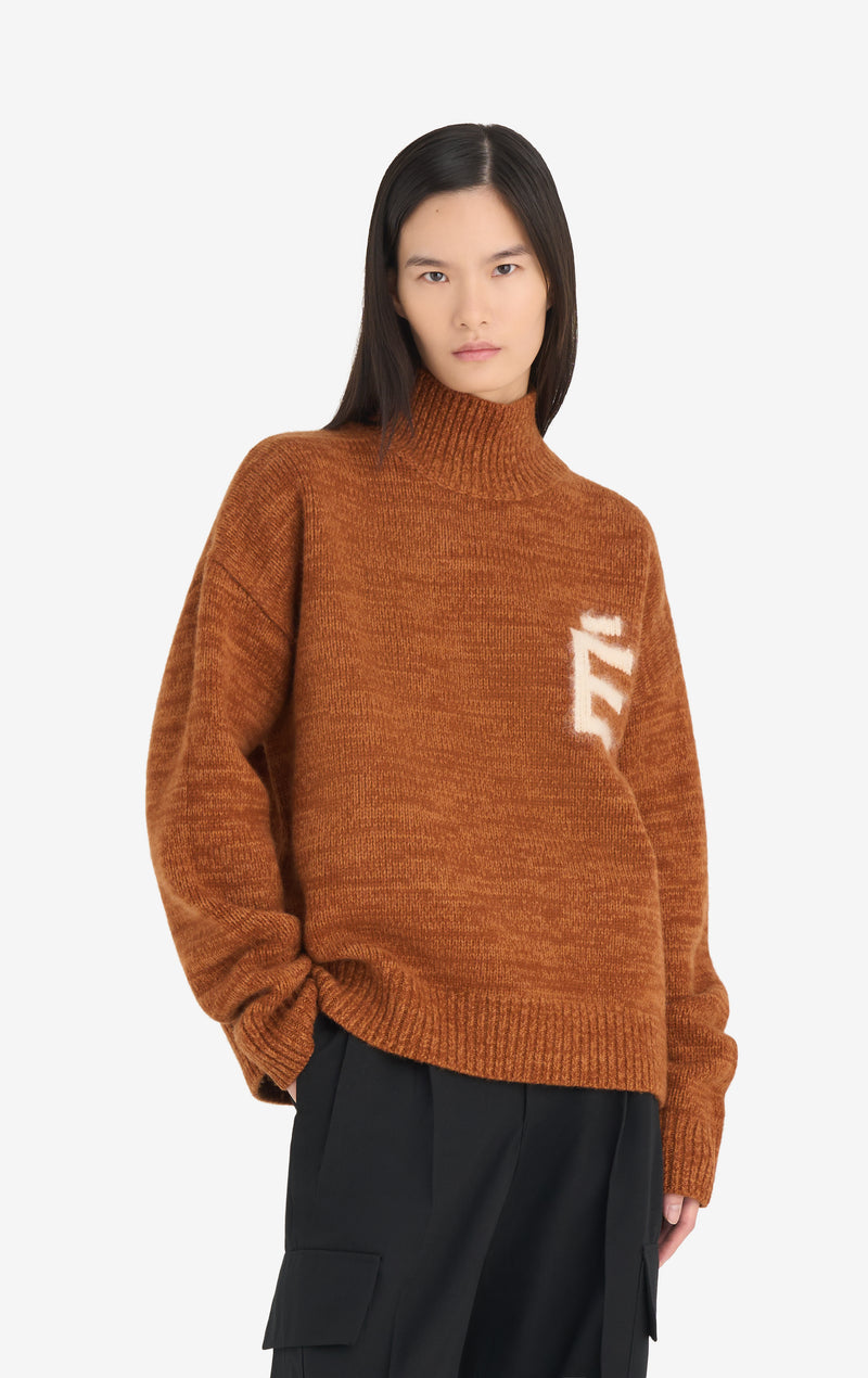 FUNNEL NECK SWEATER É