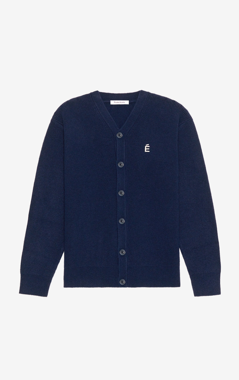 ETUDES STUDIO REGULAR CARDIGAN É T4 / NAVY