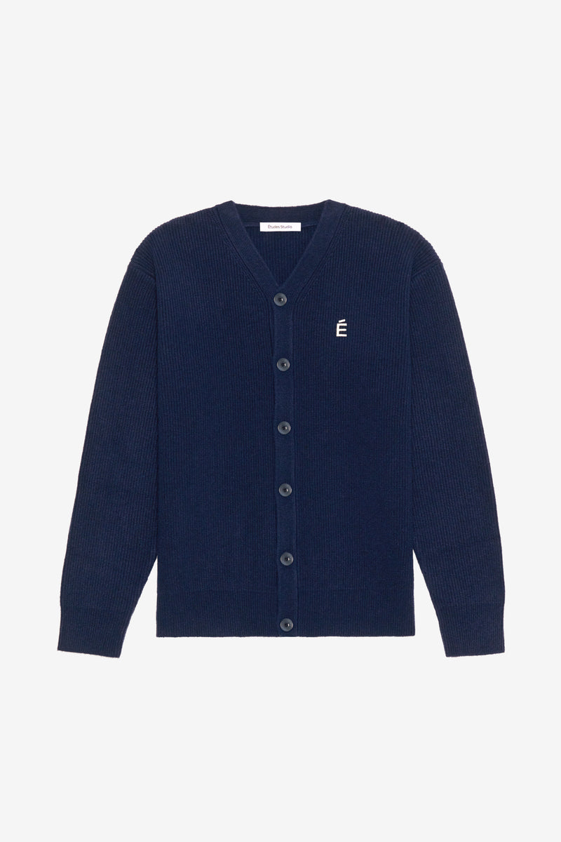 REGULAR CARDIGAN É NAVY 1