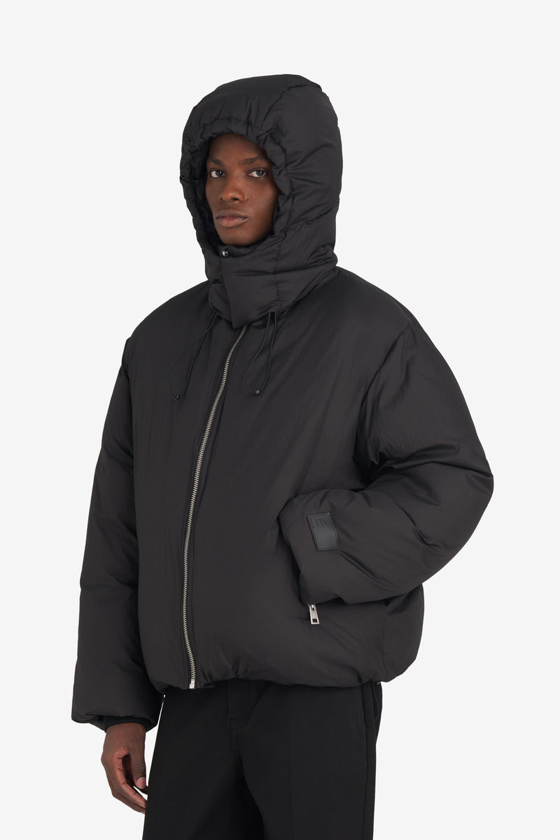 BOXY DOWN JACKET BLACK 2