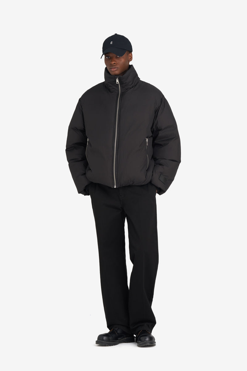 BOXY DOWN JACKET BLACK 4