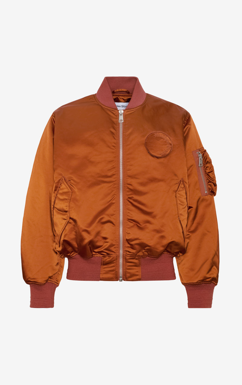 ETUDES STUDIO NYLON BOMBER JACKET CAMEL 1