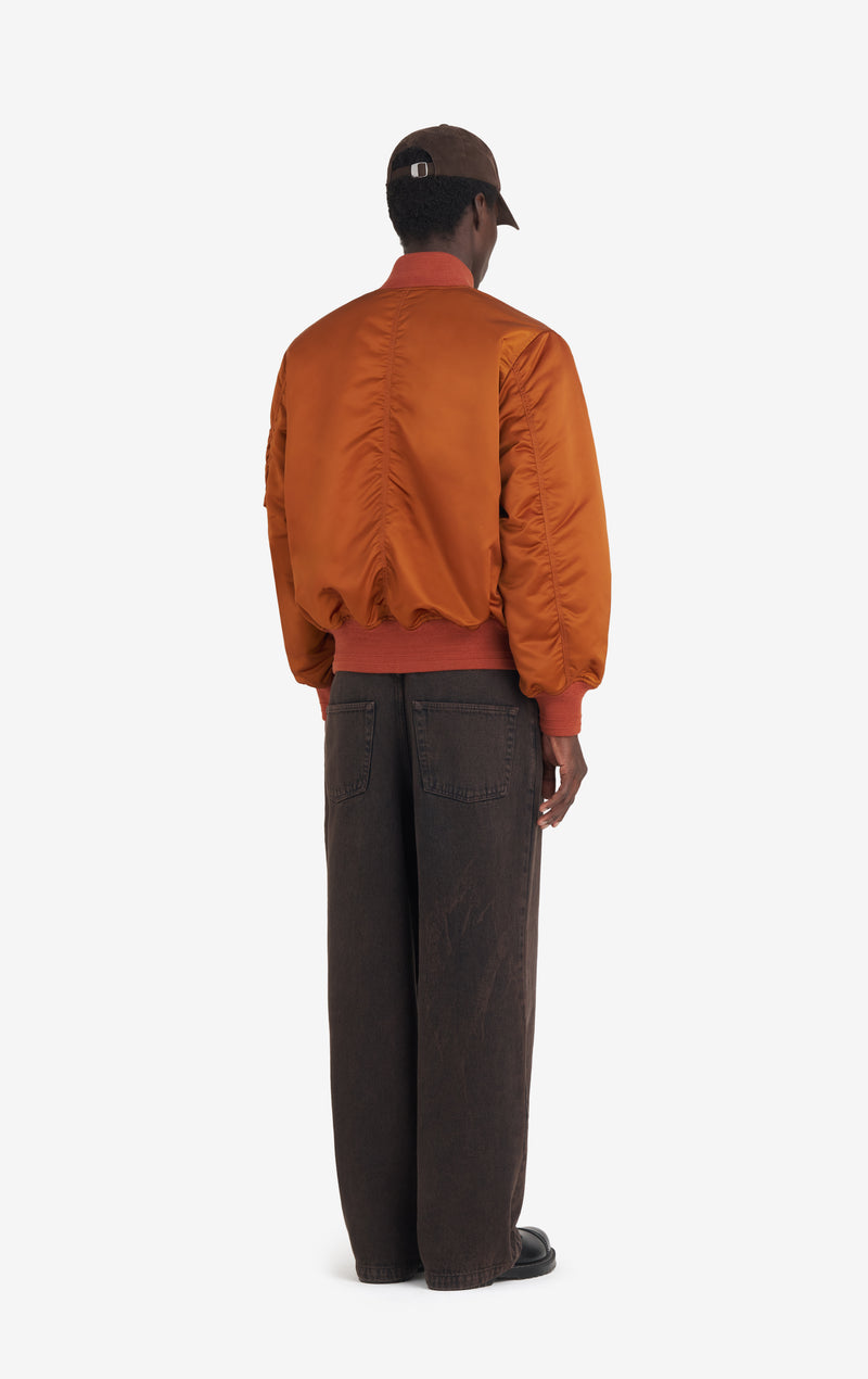 ETUDES STUDIO NYLON BOMBER JACKET CAMEL 5