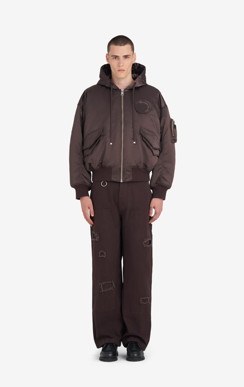 ETUDES STUDIO OVERSIZED BOMBER JACKET SHALE 3