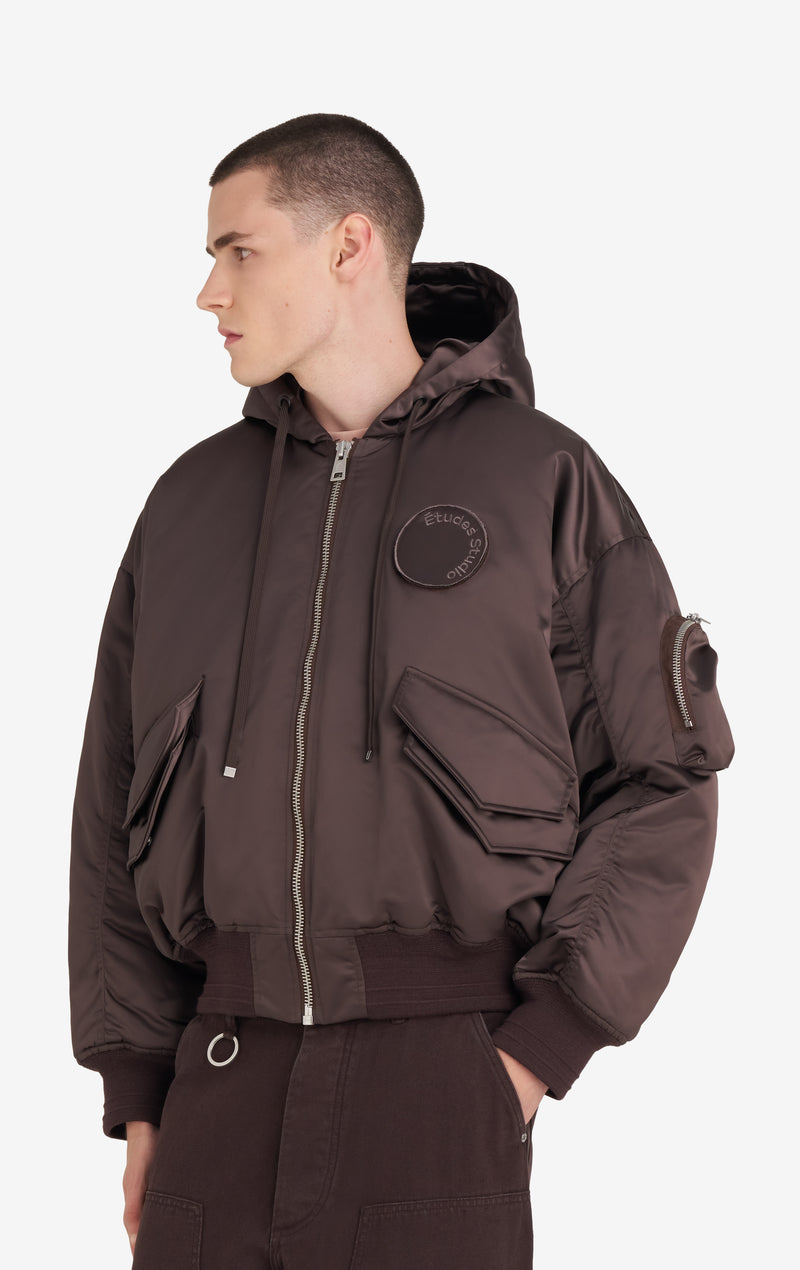 ETUDES STUDIO OVERSIZED BOMBER JACKET SHALE 2