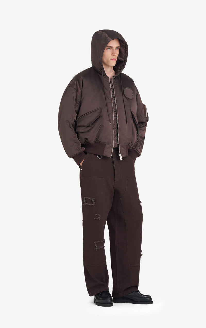 ETUDES STUDIO OVERSIZED BOMBER JACKET SHALE 4