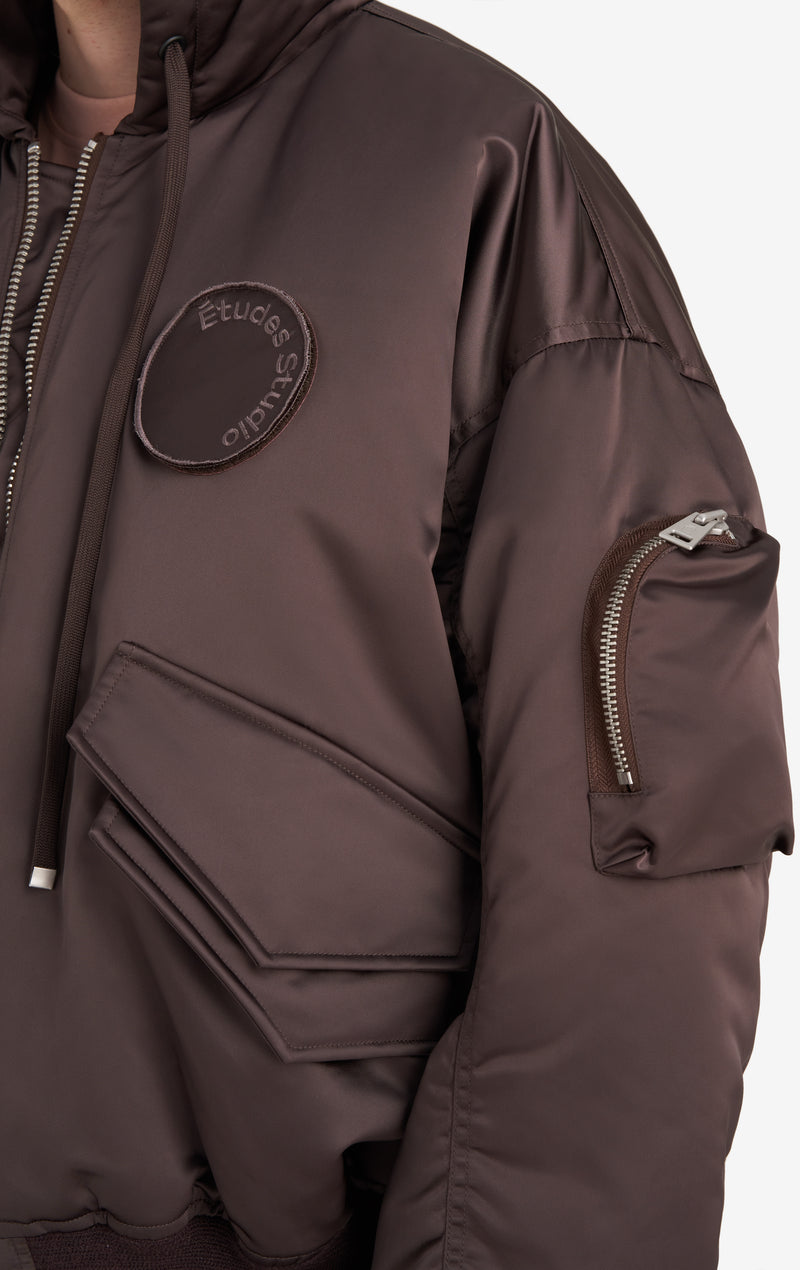 ETUDES STUDIO OVERSIZED BOMBER JACKET SHALE 6
