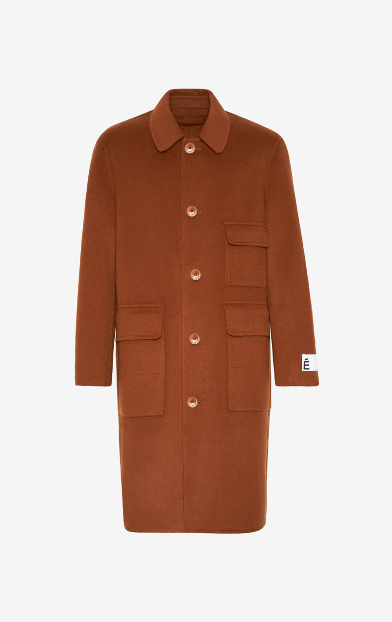 ETUDES STUDIO CLASSIC WOOL COAT CAMEL 1