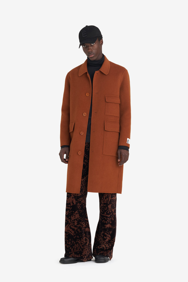 CLASSIC WOOL COAT CAMEL 4