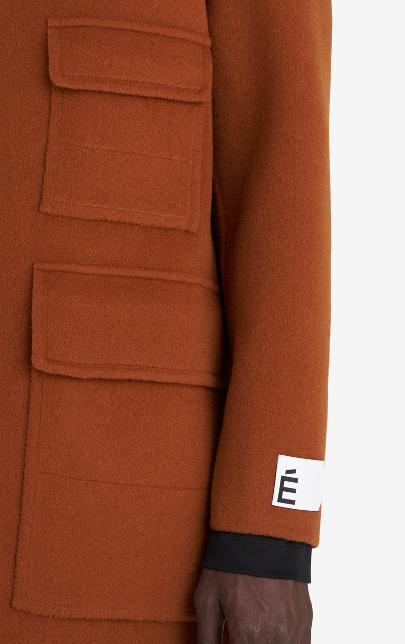 ETUDES STUDIO CLASSIC WOOL COAT CAMEL 6