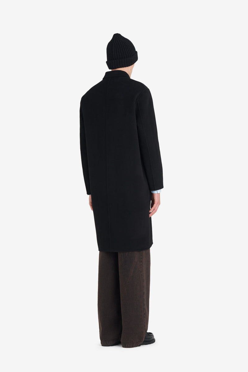 CLASSIC WOOL COAT BLACK 7