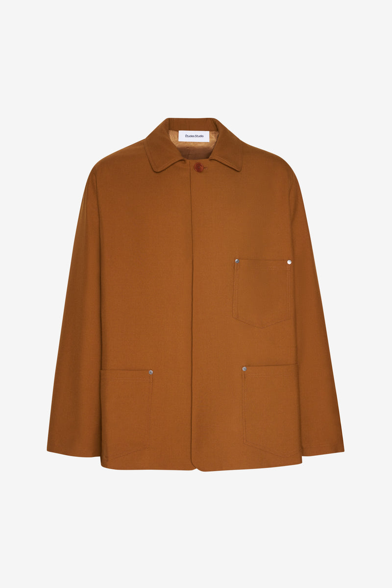 DRESSED UP WORKER JACKET CAMEL 1