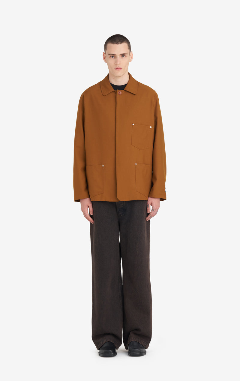 ETUDES STUDIO DRESSED UP WORKER JACKET CAMEL 3