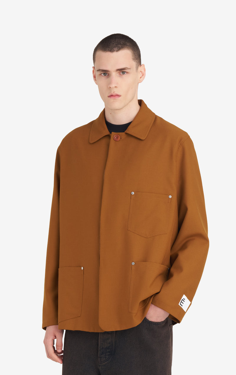 ETUDES STUDIO DRESSED UP WORKER JACKET CAMEL 2