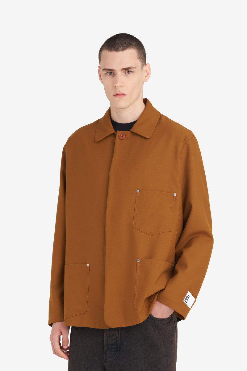 DRESSED UP WORKER JACKET CAMEL 2