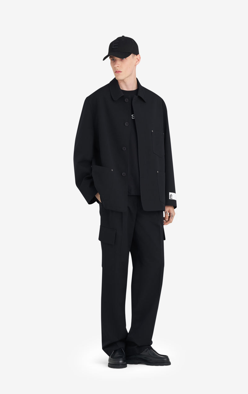 ETUDES STUDIO DRESSED UP WORKER JACKET BLACK 4