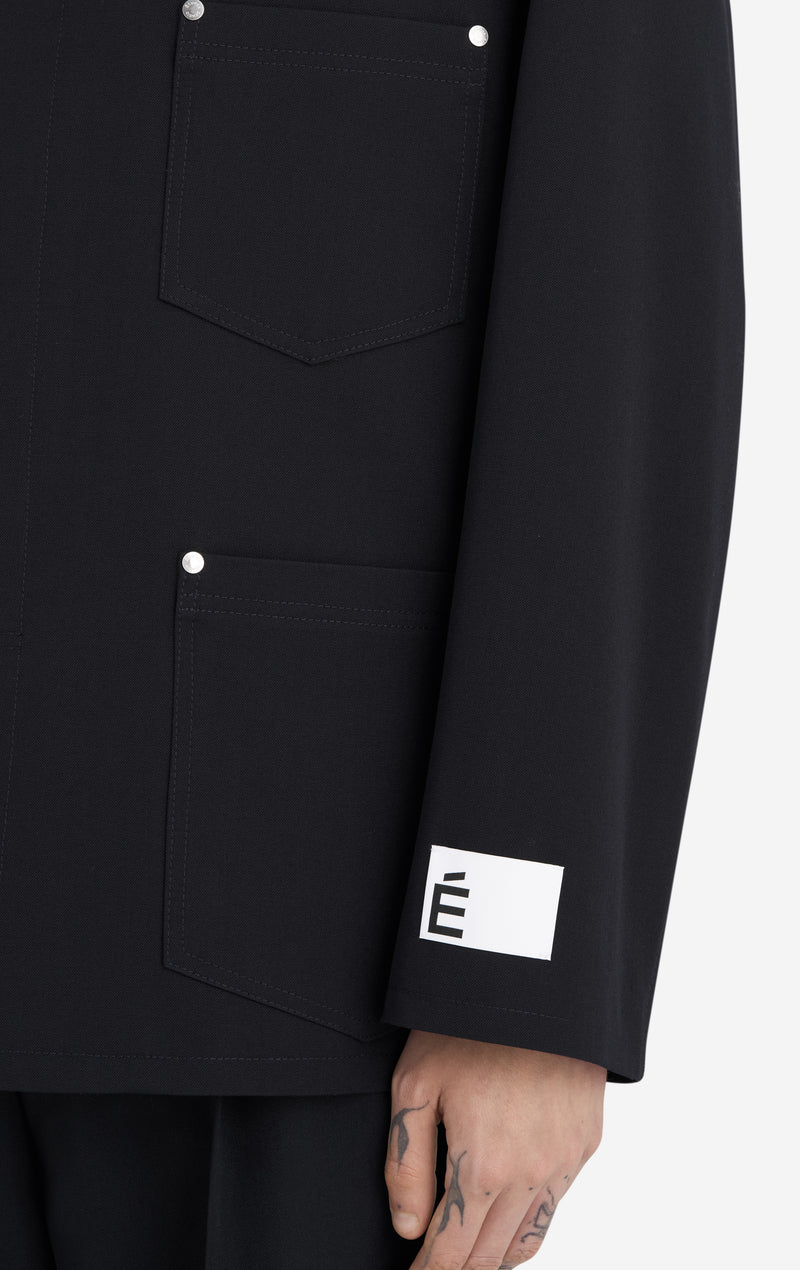 ETUDES STUDIO DRESSED UP WORKER JACKET BLACK 6