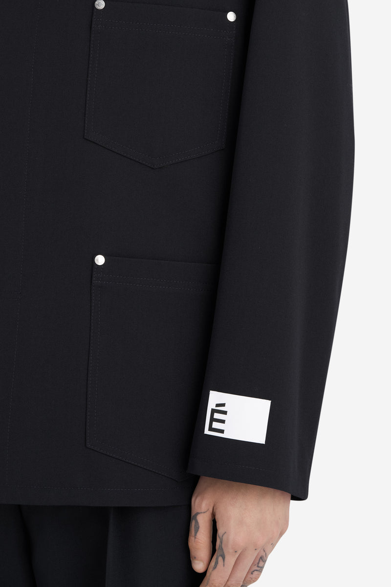 DRESSED UP WORKER JACKET BLACK 9