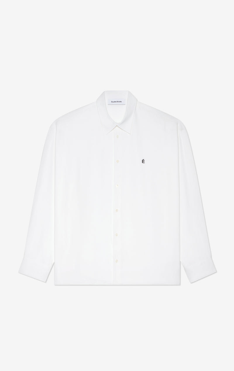 ETUDES STUDIO OVERSIZED SHIRT E WHITE 1