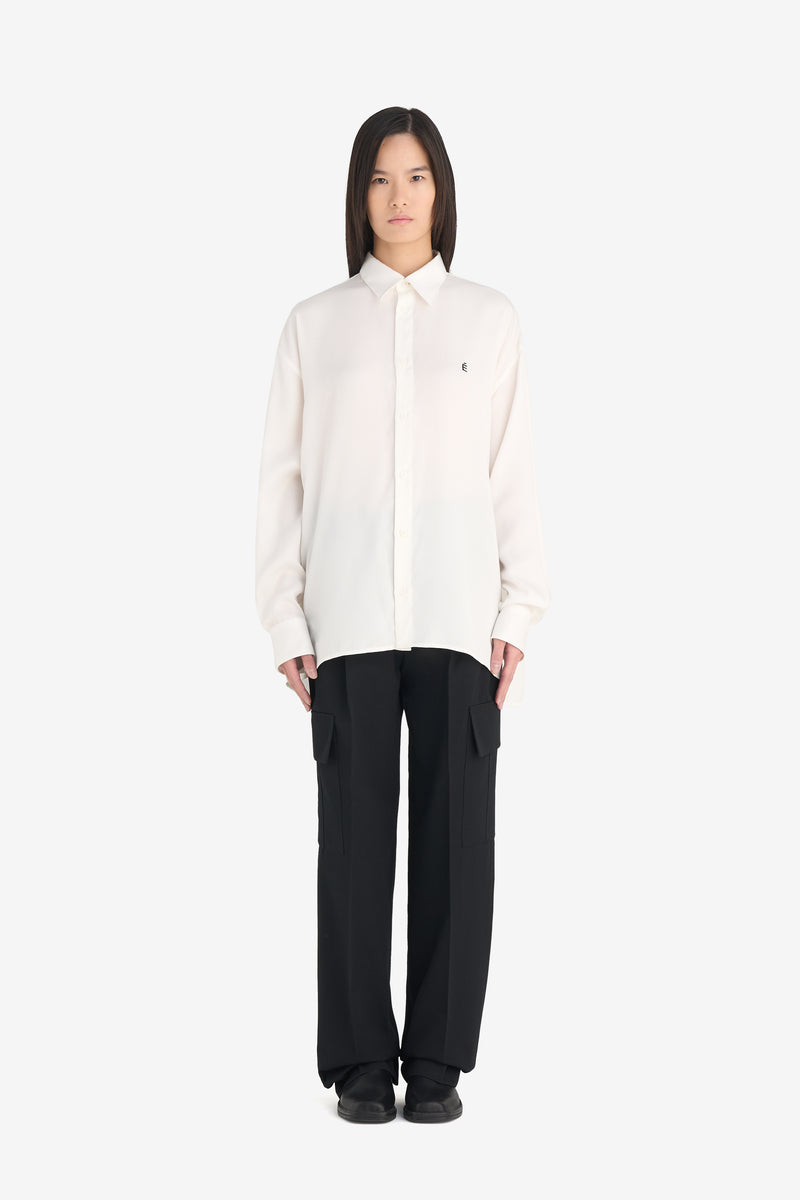 OVERSIZED SHIRT É WHITE 5