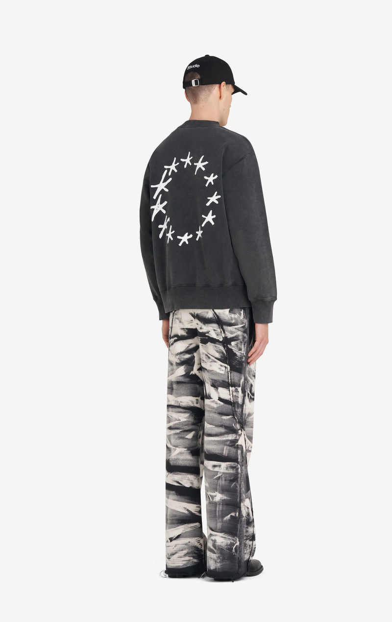 ETUDES STUDIO RELAX CREW STARS BLACK 6