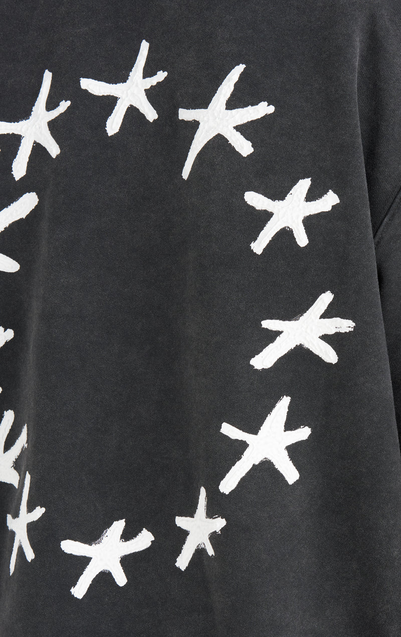 ETUDES STUDIO RELAX CREW STARS BLACK 4