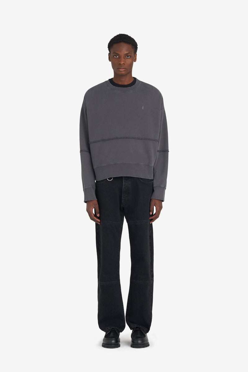 BOXY SWEATSHIRT SEASON SHALE 5