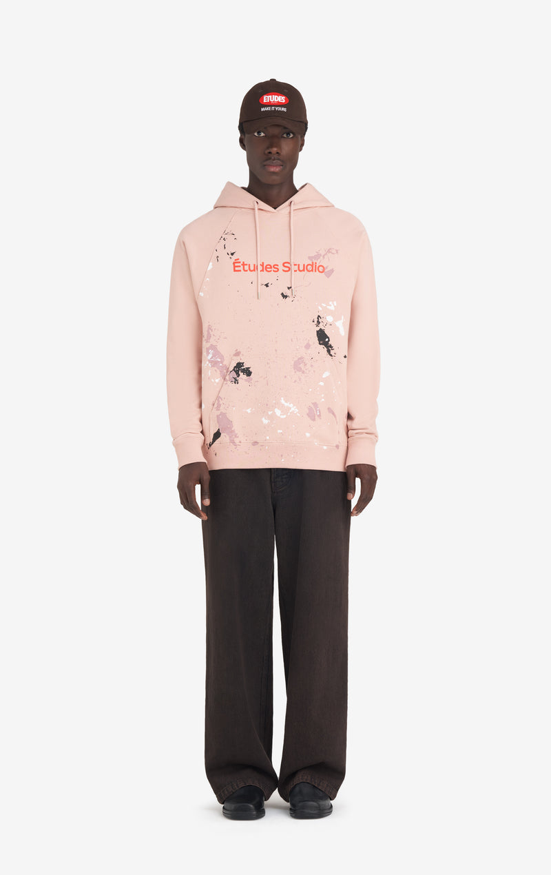 ETUDES STUDIO LOOSE HOODIE ETUDES PINK 4