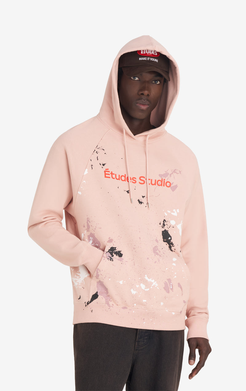 ETUDES STUDIO LOOSE HOODIE ETUDES PINK 2