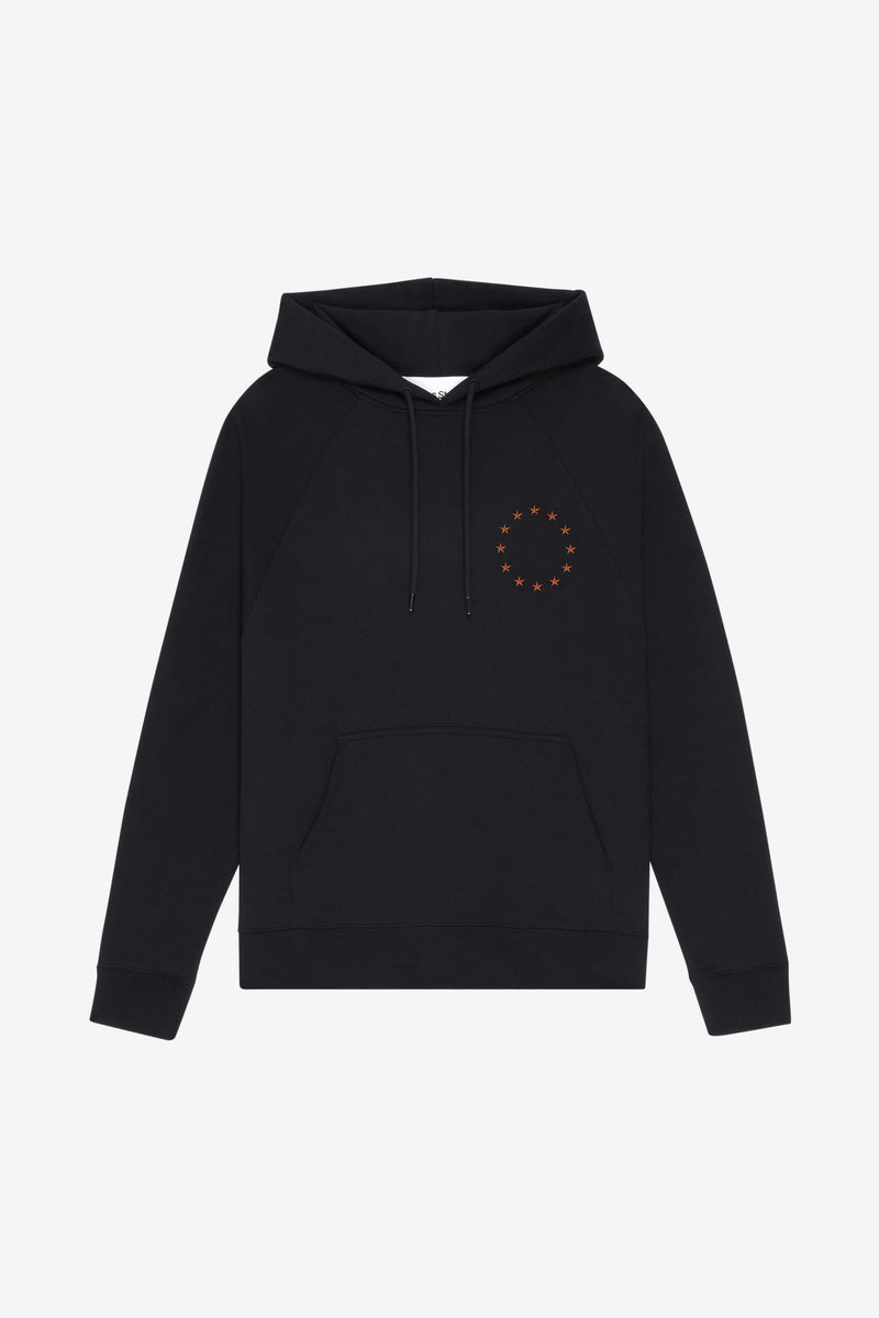 LOOSE HOODIE EUROPA BLACK 1