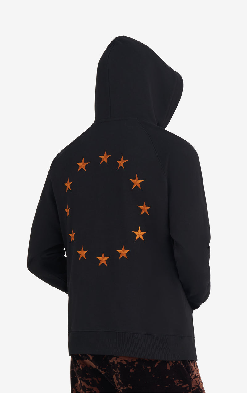 ETUDES STUDIO LOOSE HOODIE EUROPA BLACK 3
