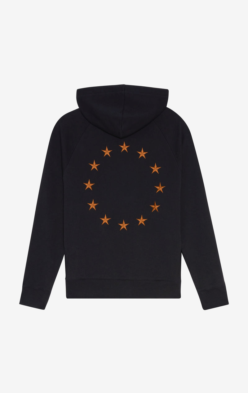ETUDES STUDIO LOOSE HOODIE EUROPA BLACK 2