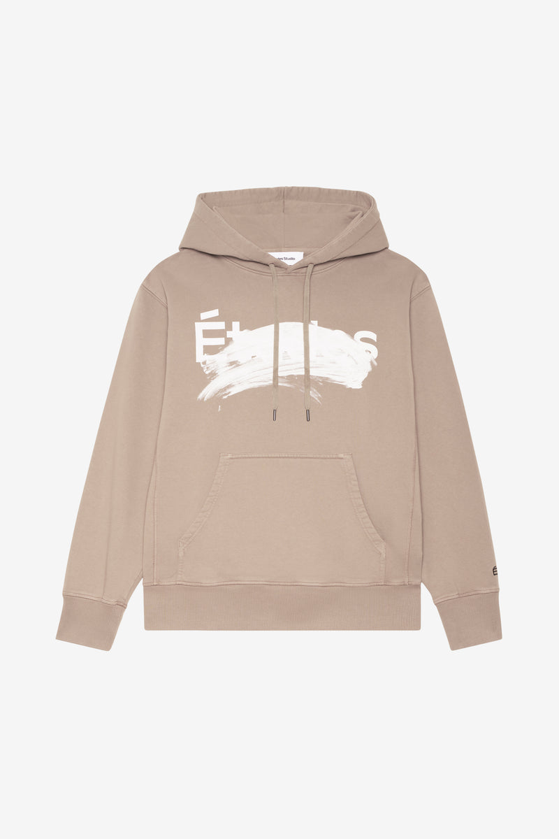 ETUDES STUDIO RELAX HOODIE SMUDGED BEIGE 1