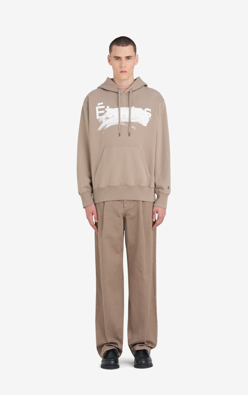ETUDES STUDIO RELAX HOODIE SMUDGED BEIGE 4