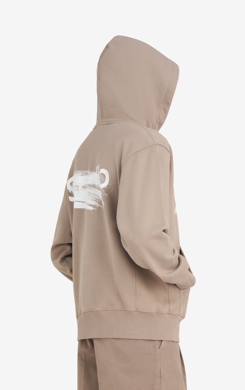 ETUDES STUDIO RELAX HOODIE SMUDGED BEIGE 3