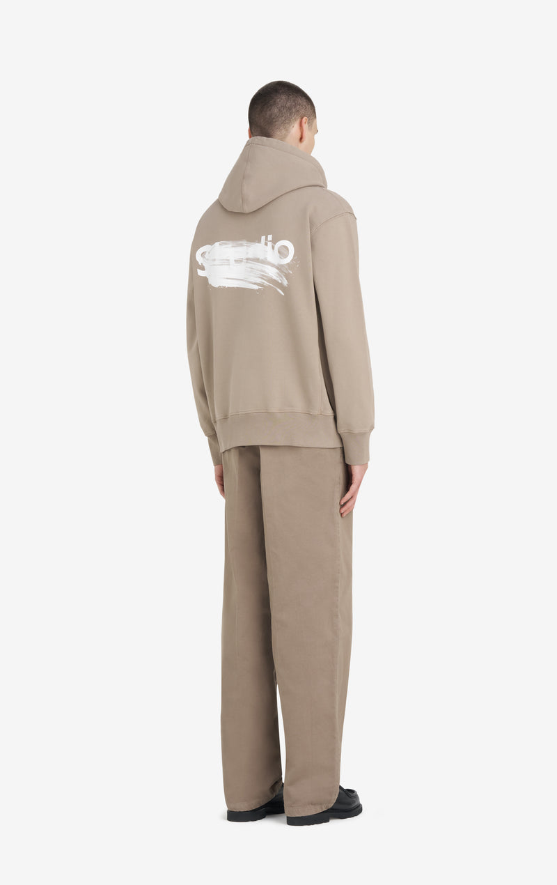 ETUDES STUDIO RELAX HOODIE SMUDGED BEIGE 5