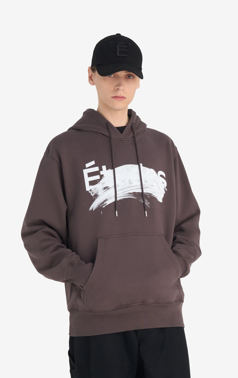 RELAX HOODIE SMUDGED XXS / SHALE