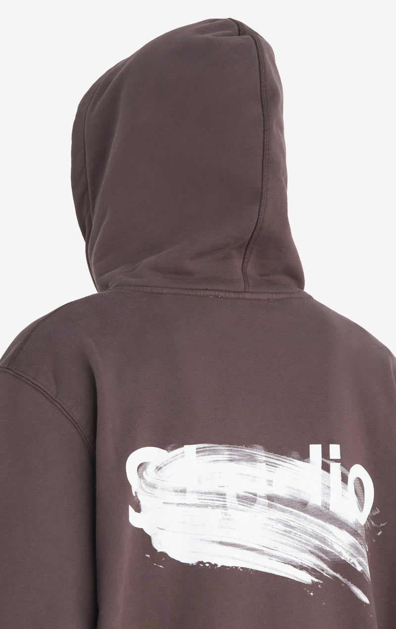 RELAX HOODIE SMUDGED XXS / SHALE