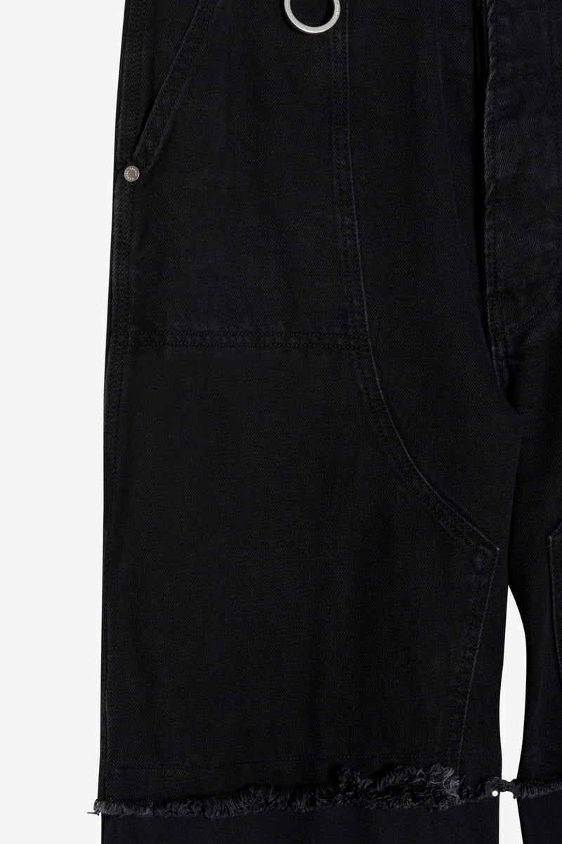 HYBRID DENIM SUIT PANT BLACK 4